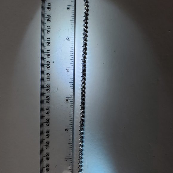 BRAND  NEW  DIAMOND TENNIS BRACELET 14K WHITE GOLD - Picture 5 of 12